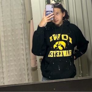 Iowa Hawkeyes Black Hoodie